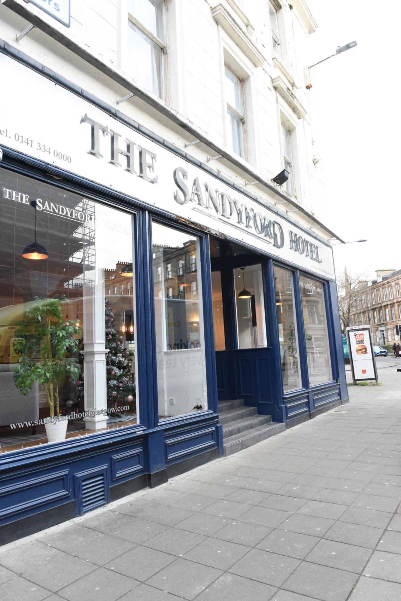 Sandyford Hotel Glasgow Esterno foto