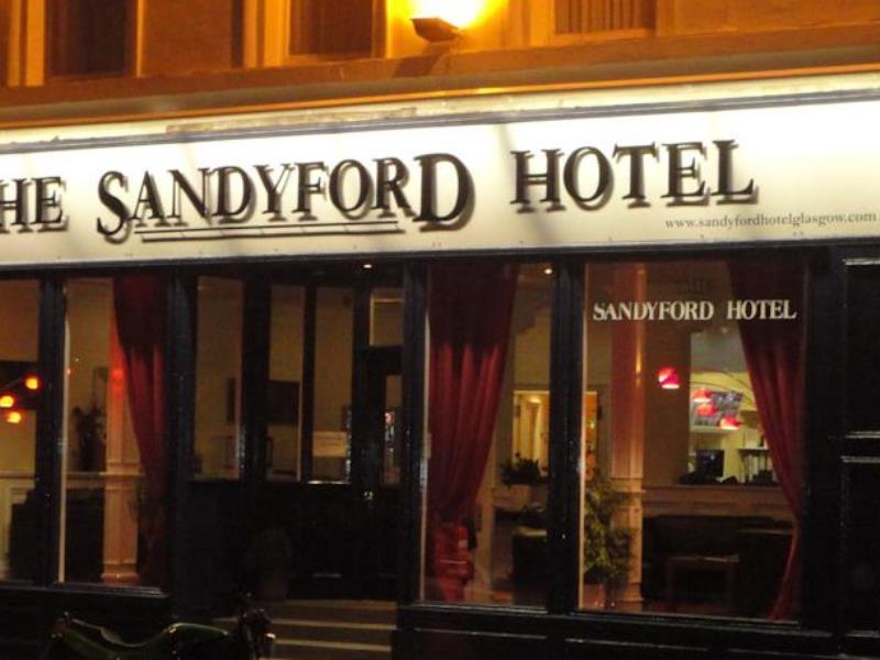 Sandyford Hotel Glasgow Esterno foto